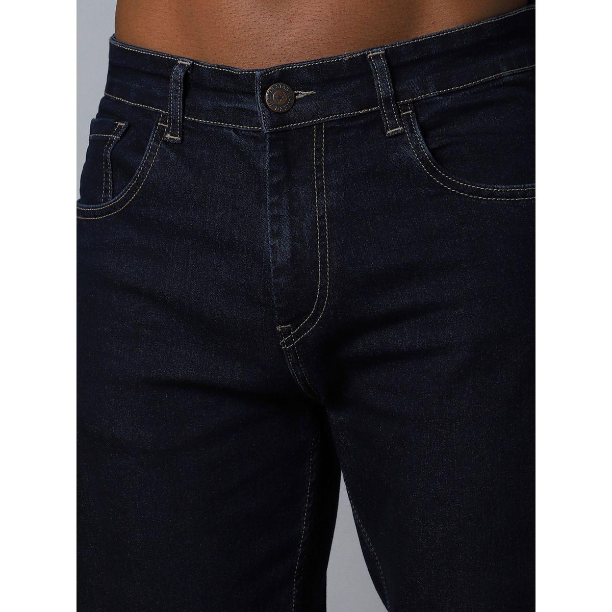 جينز بقصة مستقيمة وخصر متوسط هاي ستار × ستايلي-men-clothing-bottoms-jeans-image-3