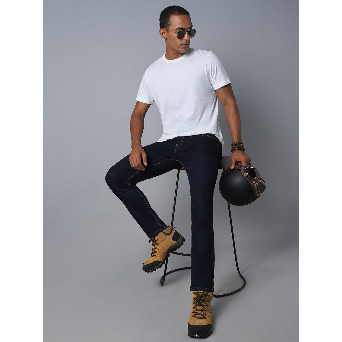 جينز بقصة مستقيمة وخصر متوسط هاي ستار × ستايلي-men-clothing-bottoms-jeans-image-4