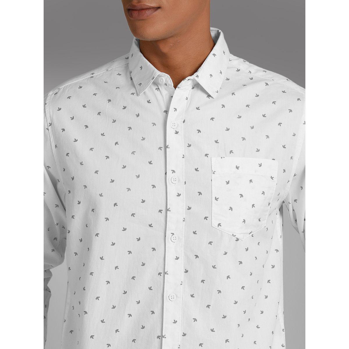 High Star X Styli Ditsy Print Pocket Detail Shirt with Roll Up Sleeves-men-clothing-shirts-image-2