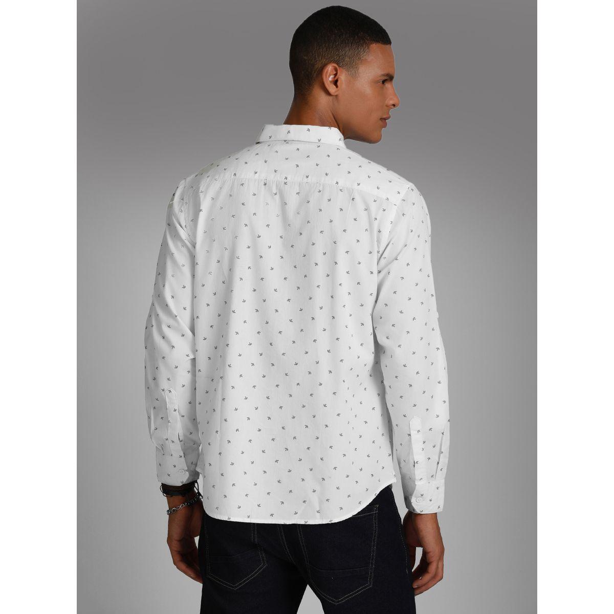 High Star X Styli Ditsy Print Pocket Detail Shirt with Roll Up Sleeves-men-clothing-shirts-image-4