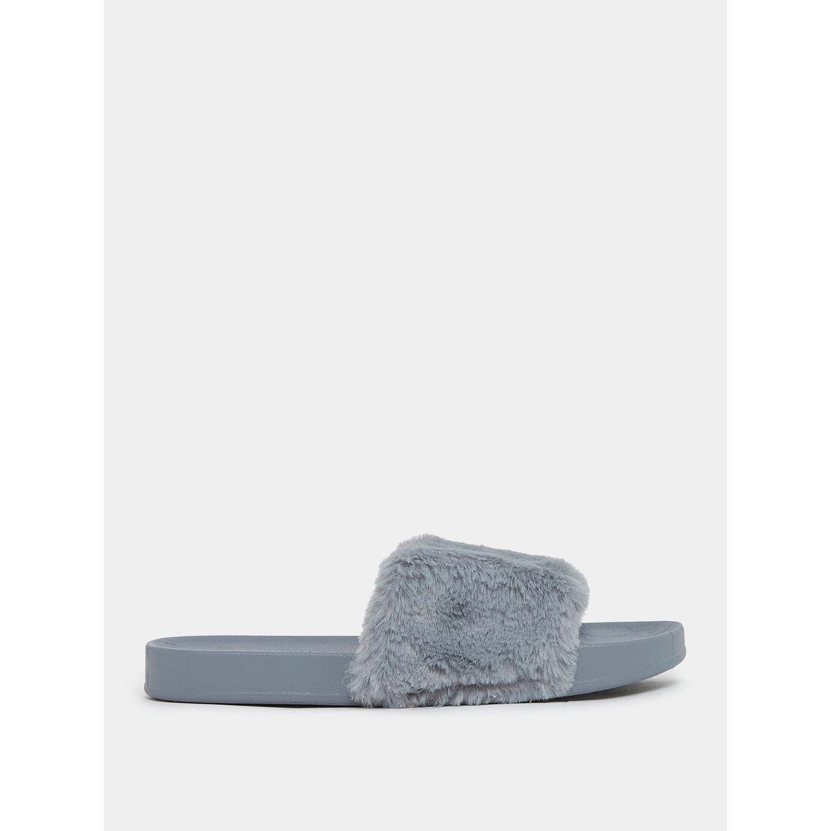 Styli Soft Fluffy Bedroom Slippers-women-shoes-bedroomslippers-image-2