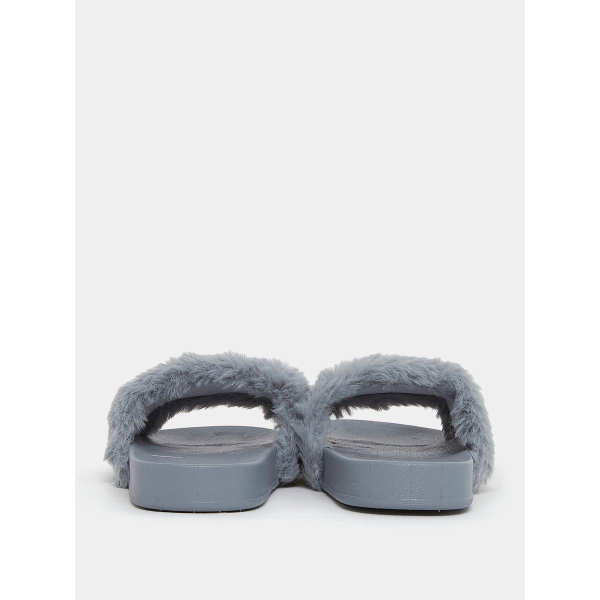 Styli Soft Fluffy Bedroom Slippers-women-shoes-bedroomslippers-image-5