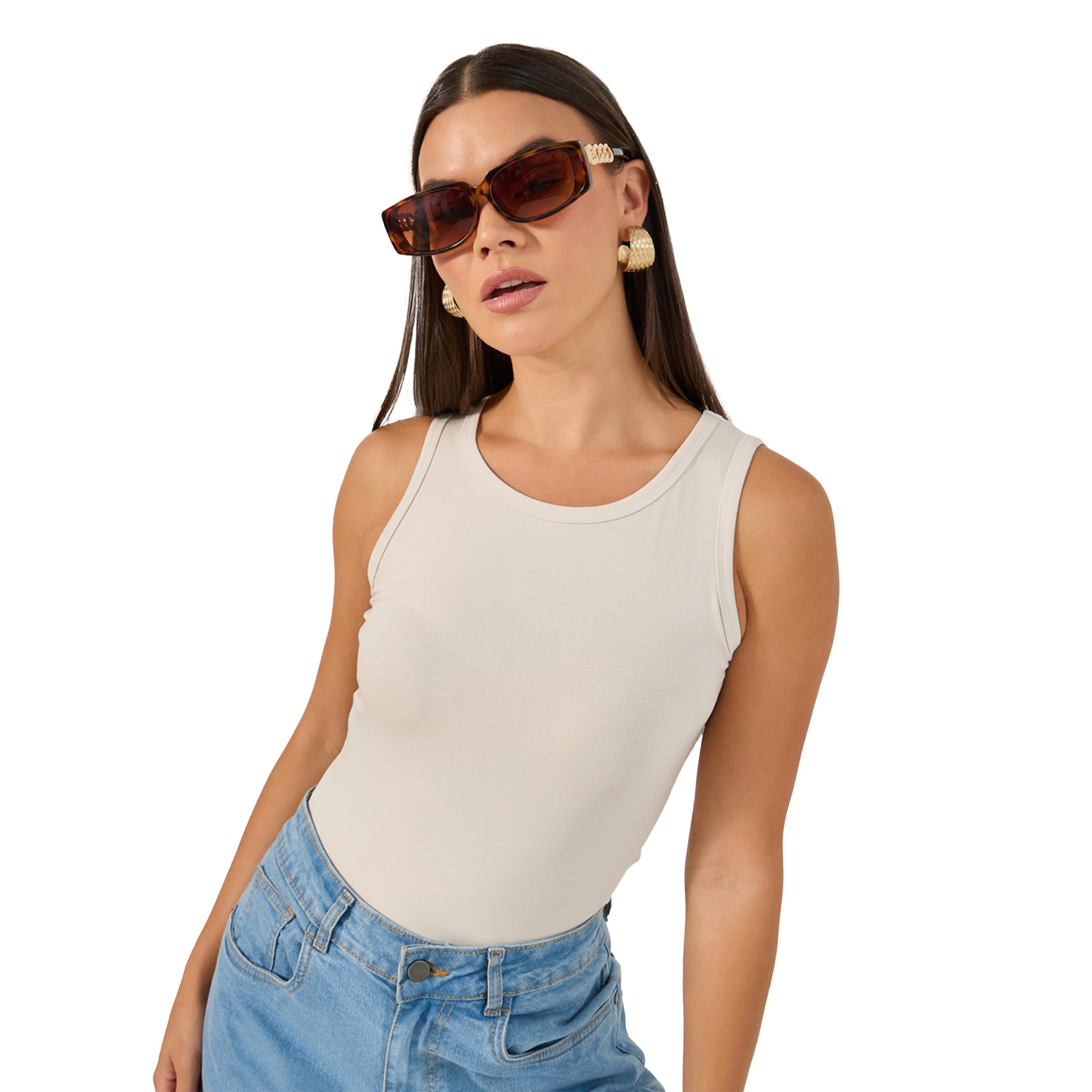 Styli Cotton Lycra Sleeveless Tank Top Pack of 2-women-clothing-tshirts-image-2