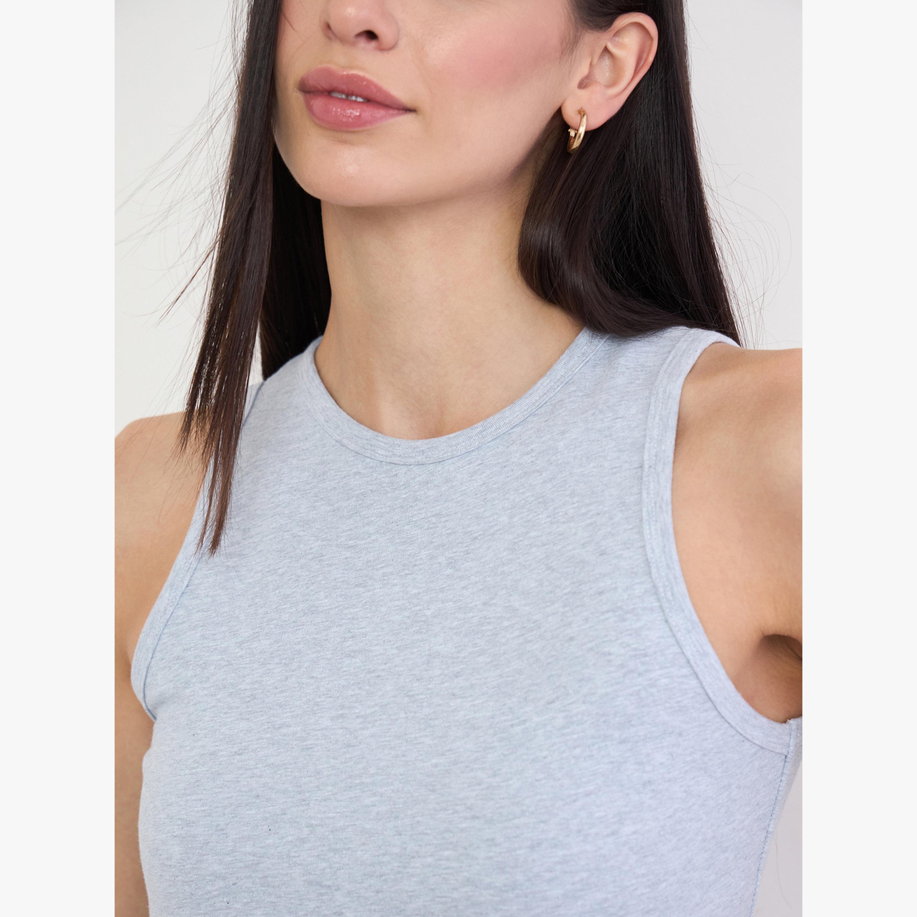 عبوة من 2 بلوزة قطن بدون أكمام-women-clothing-tshirts-image-6