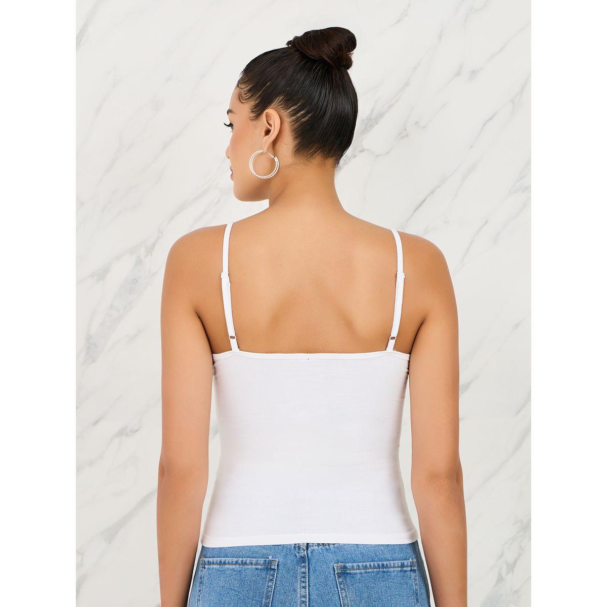 Styli Fitted Solid Scoop Neck Strappy Tank-women-clothing-tshirts-image-5