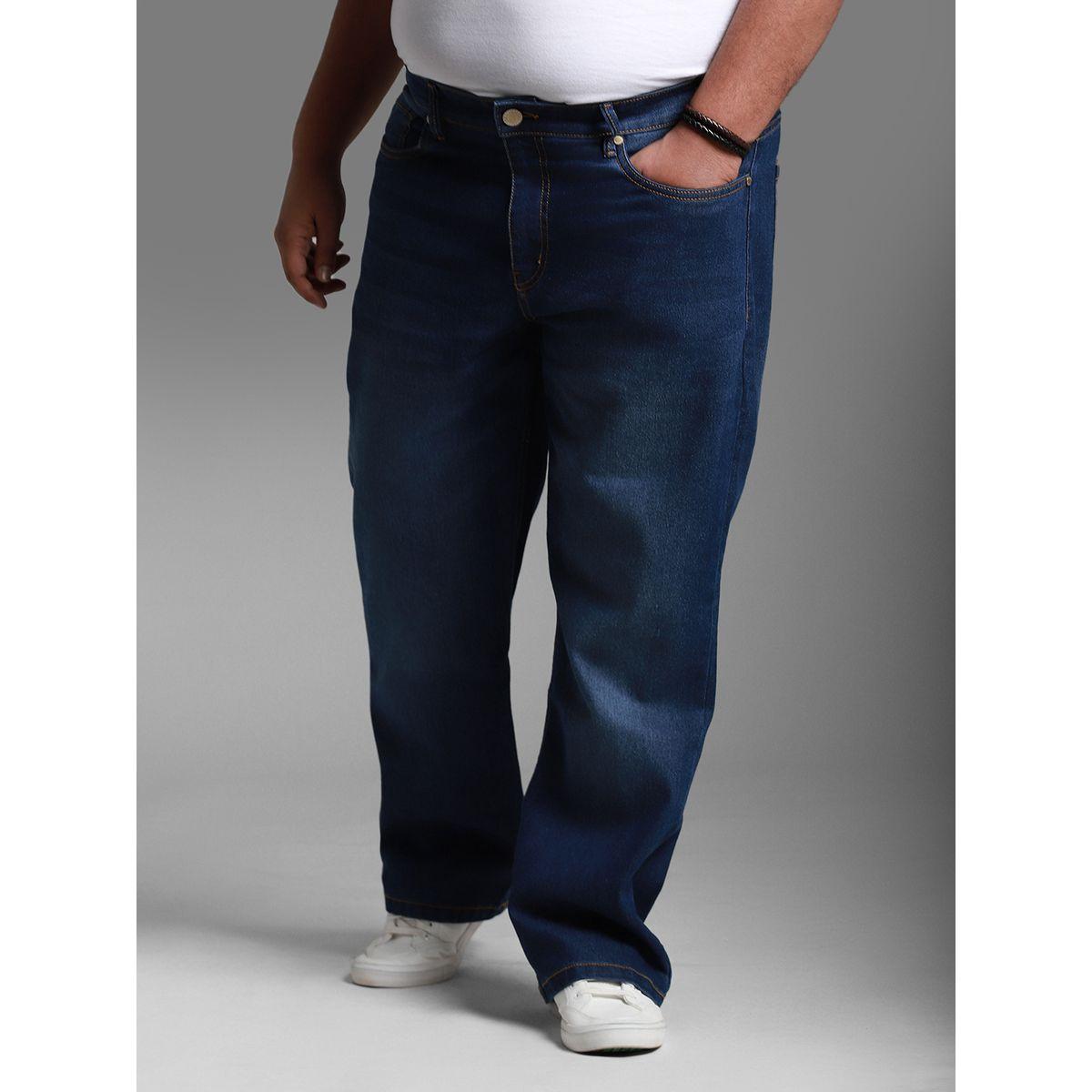 جينز بمقاس كبير وقصة عادية هاي ستار × ستايلي-men-clothing-bottoms-jeans-image-1
