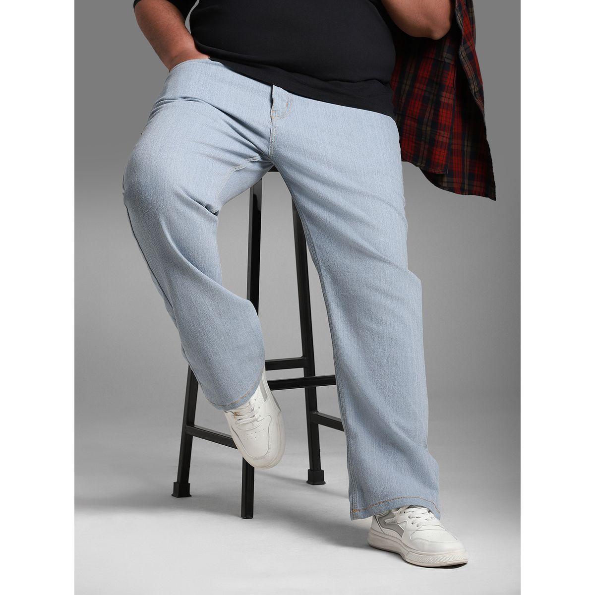 High Star X Styli Plus Size Straight Fit Stretchable Jeans-men-clothing-bottoms-jeans-image-1