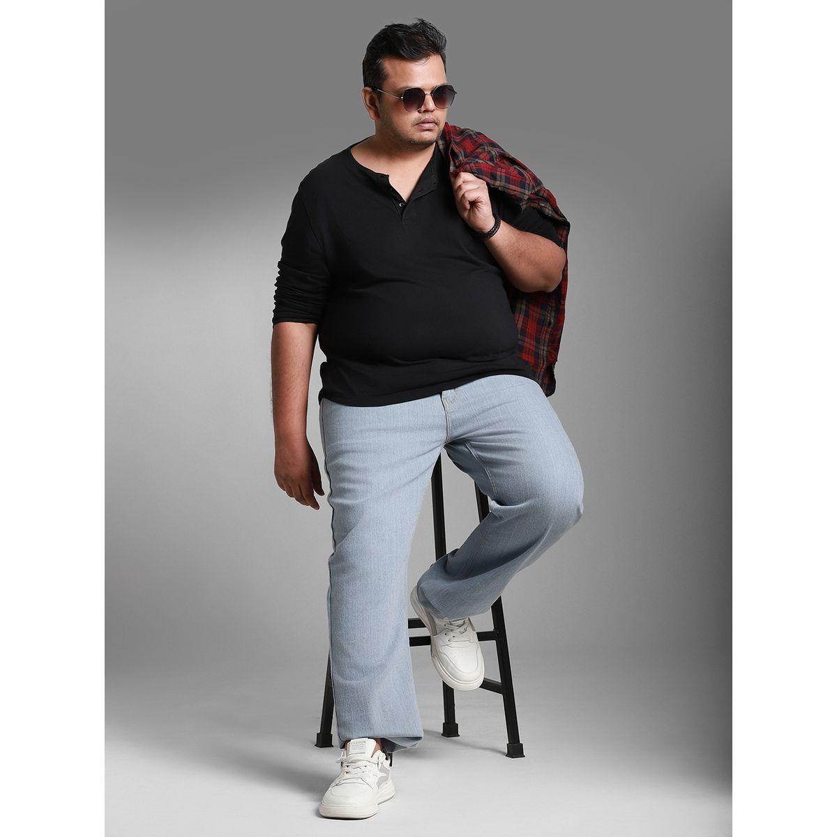 High Star X Styli Plus Size Straight Fit Stretchable Jeans-men-clothing-bottoms-jeans-image-4
