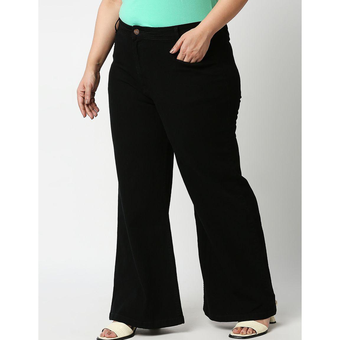 High Star X Styli  Plus High Rise Wide Leg Jeans-women-clothing-bottoms-jeans-image-2