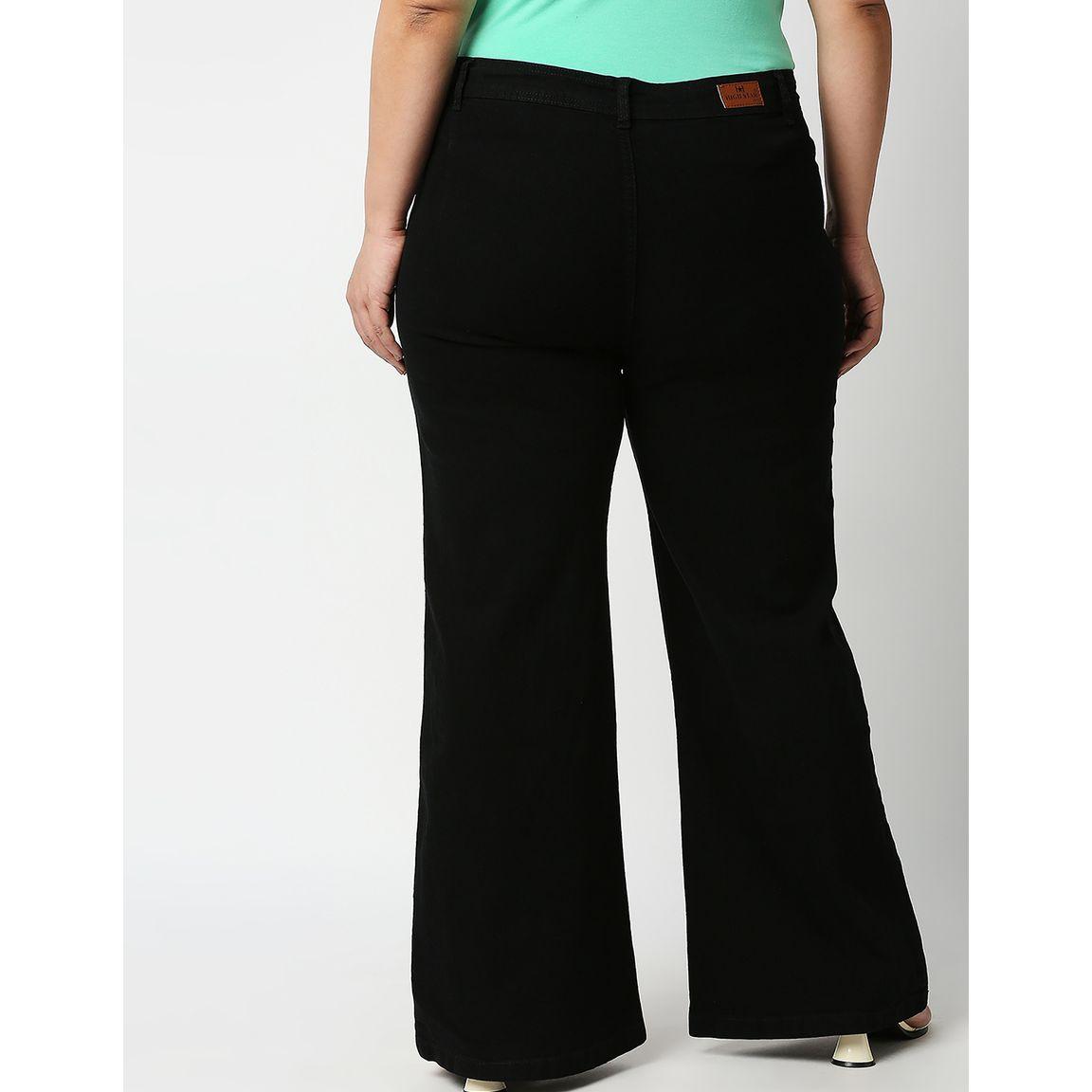 High Star X Styli  Plus High Rise Wide Leg Jeans-women-clothing-bottoms-jeans-image-3