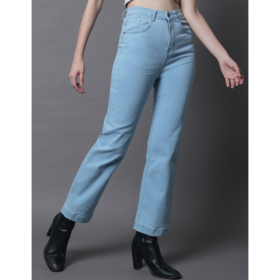 High Star X Styli  High Rise Straight Leg Stretchable Jeans-women-clothing-bottoms-jeans-image-2