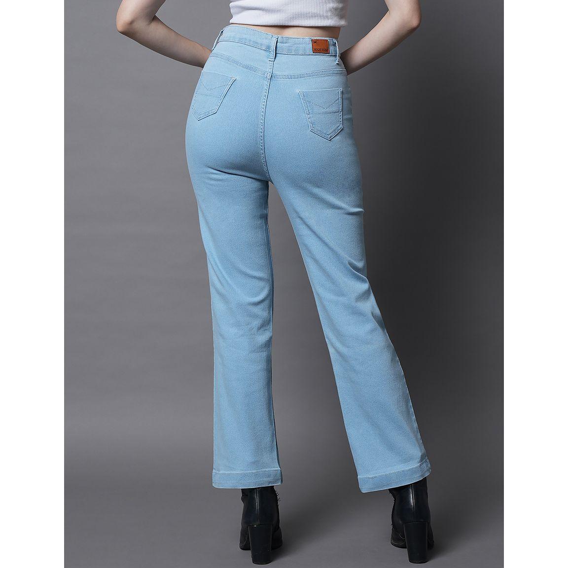 High Star X Styli  High Rise Straight Leg Stretchable Jeans-women-clothing-bottoms-jeans-image-3