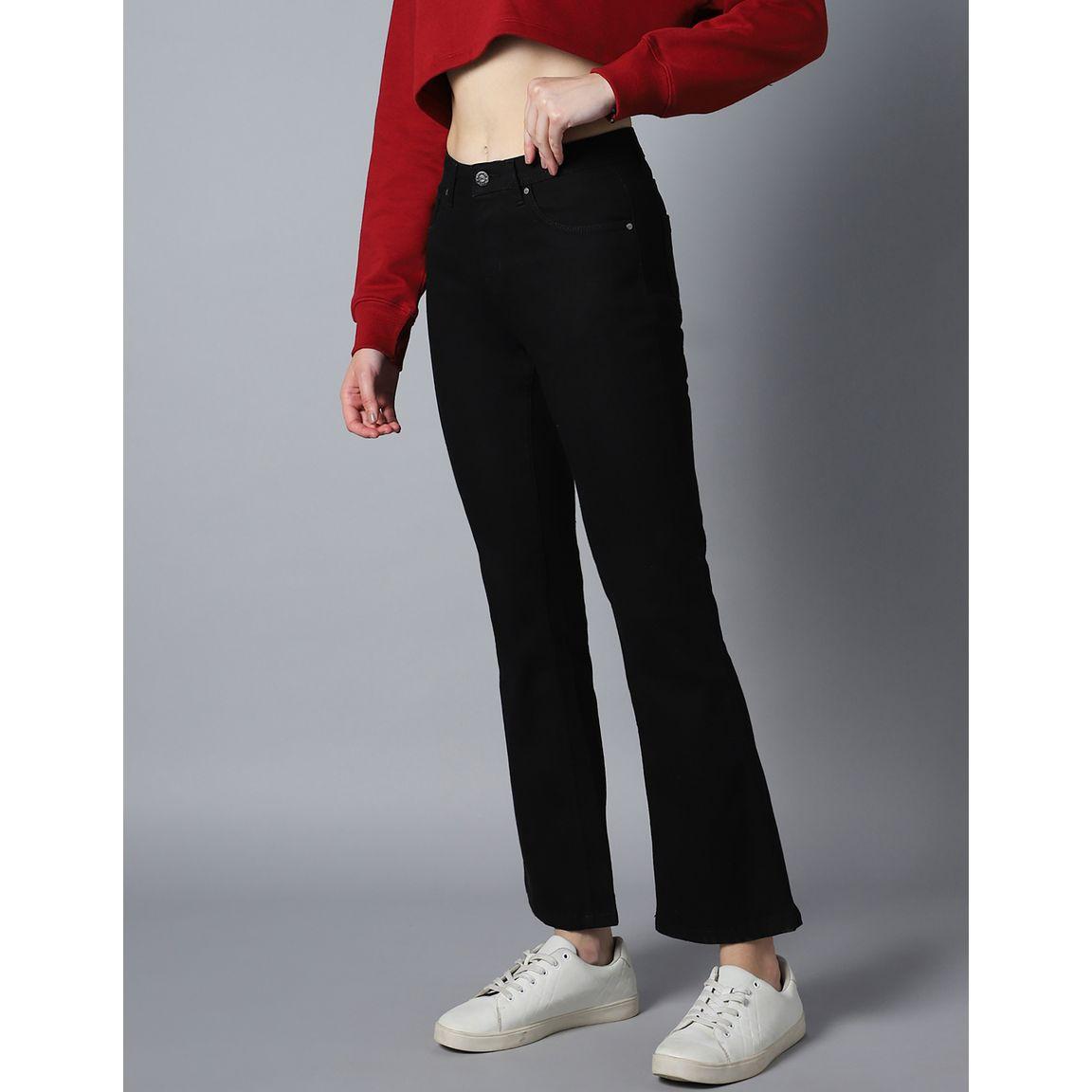 High Star X Styli  High Rise Bootcut Stretchable Jeans-women-clothing-bottoms-jeans-image-3