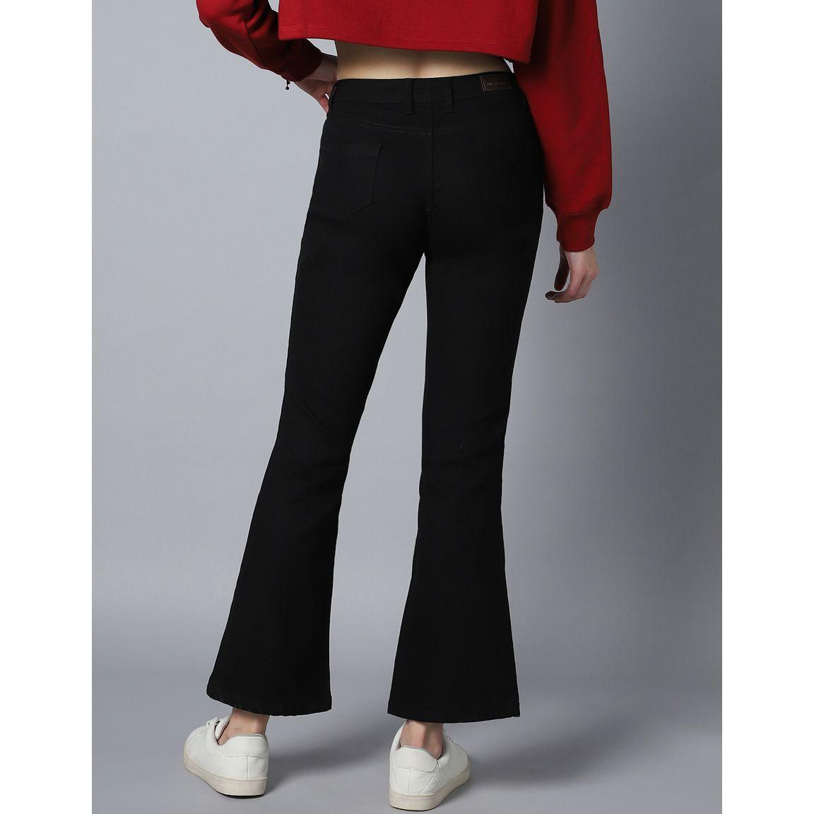 High Star X Styli  High Rise Bootcut Stretchable Jeans-women-clothing-bottoms-jeans-image-4