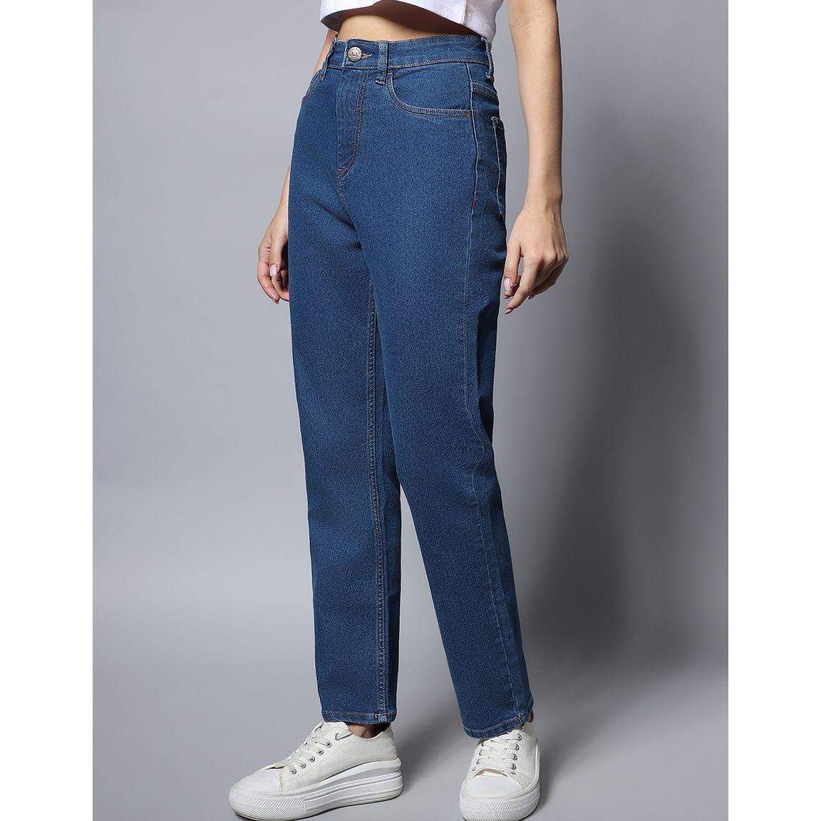 High Star X Styli  High Rise Stretch Straight Fit Jeans-women-clothing-bottoms-jeans-image-3