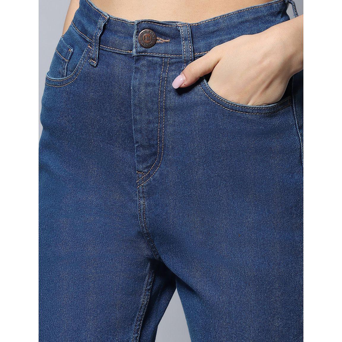 High Star X Styli  High Rise Stretch Straight Fit Jeans-women-clothing-bottoms-jeans-image-5