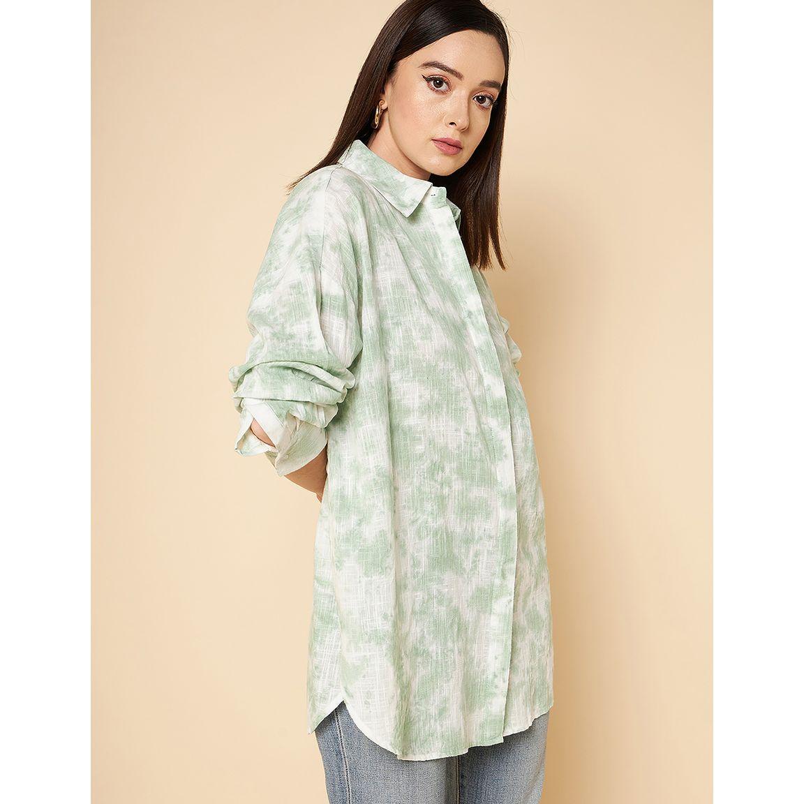بلوزة واسعة بتفاصيل بارزة الملمس-women-clothing-shirtsandblouses-shirts-image-3