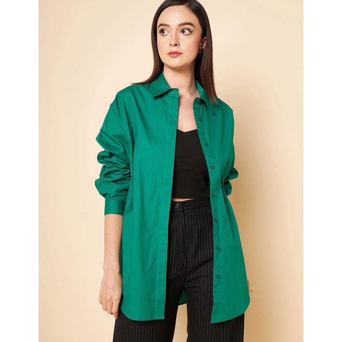 High Star X Styli  Oversized Solid Longline Shirt-women-clothing-shirtsandblouses-shirts-image-3