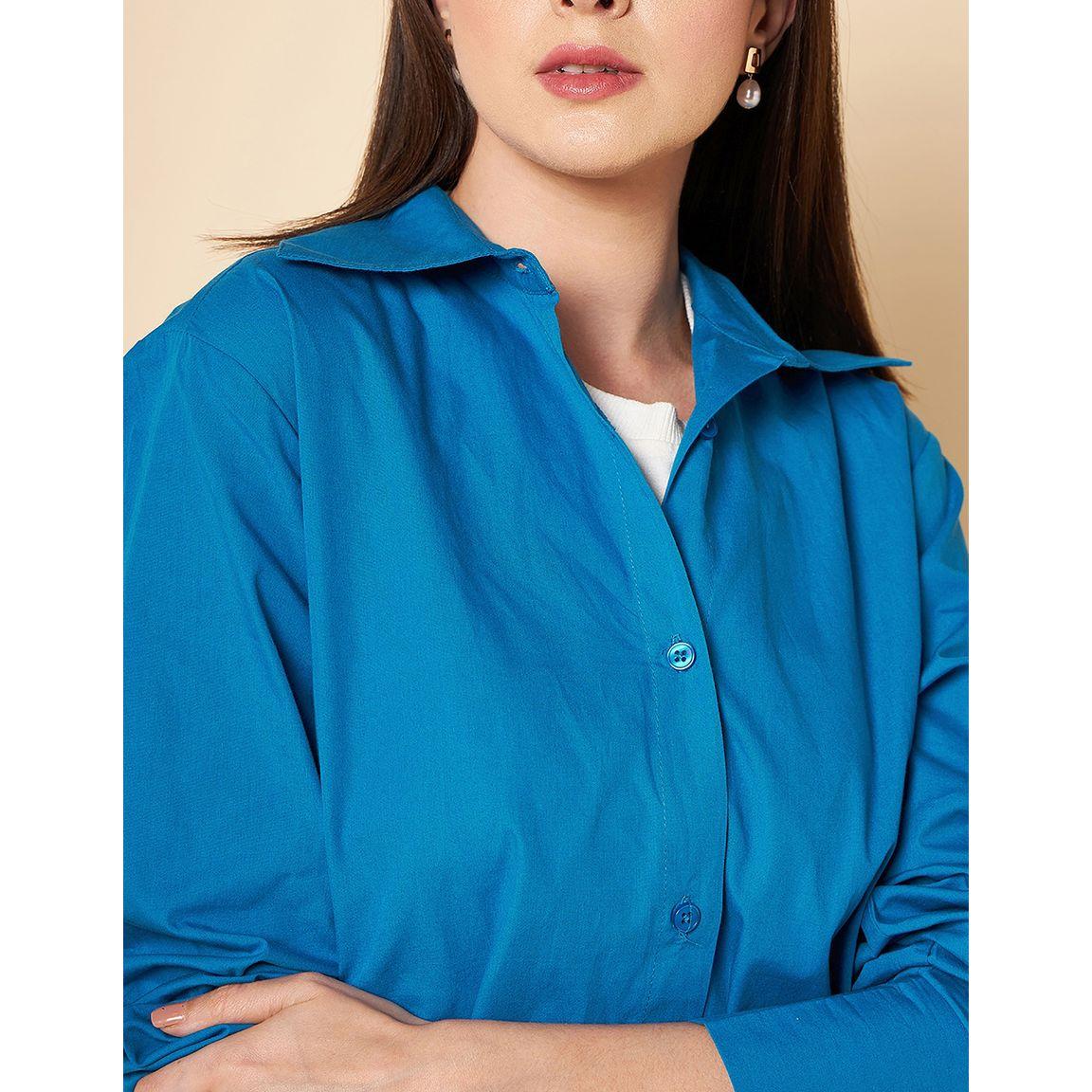 بلوزة بقصة بوكسي وحافة منحنية-women-clothing-shirtsandblouses-shirts-image-3