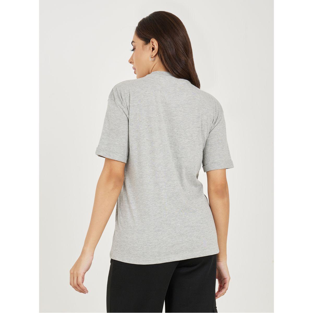 Styli Oversized Malibu Graphic T-Shirt with Turn Up Sleeves-women-clothing-tshirts-image-4