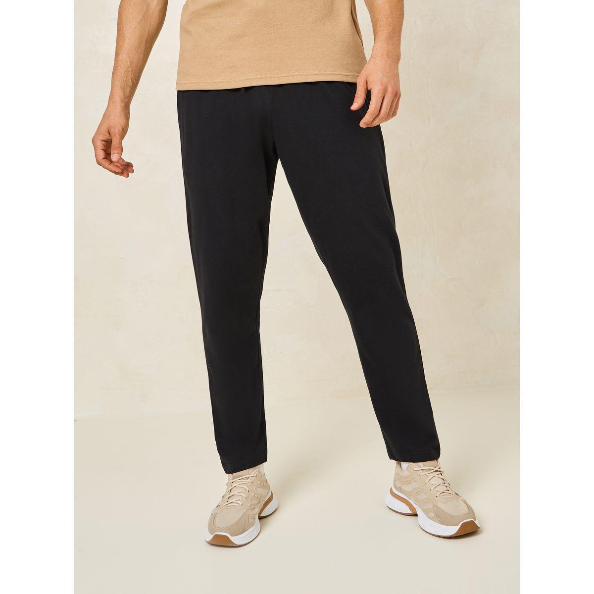Styli Eco Earth Slim Terry Open Hem Jogger with Welt Pockets-men-clothing-bottoms-joggers-image-1