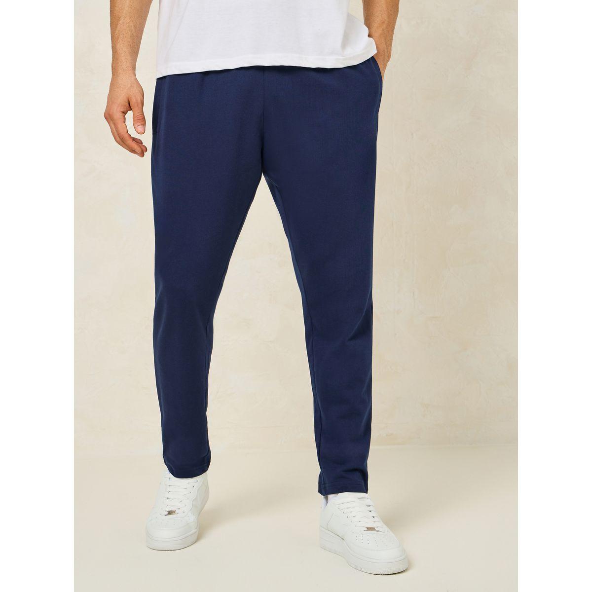 Styli Eco Earth Slim Terry Open Hem Jogger with Welt Pockets-men-clothing-bottoms-joggers-image-1