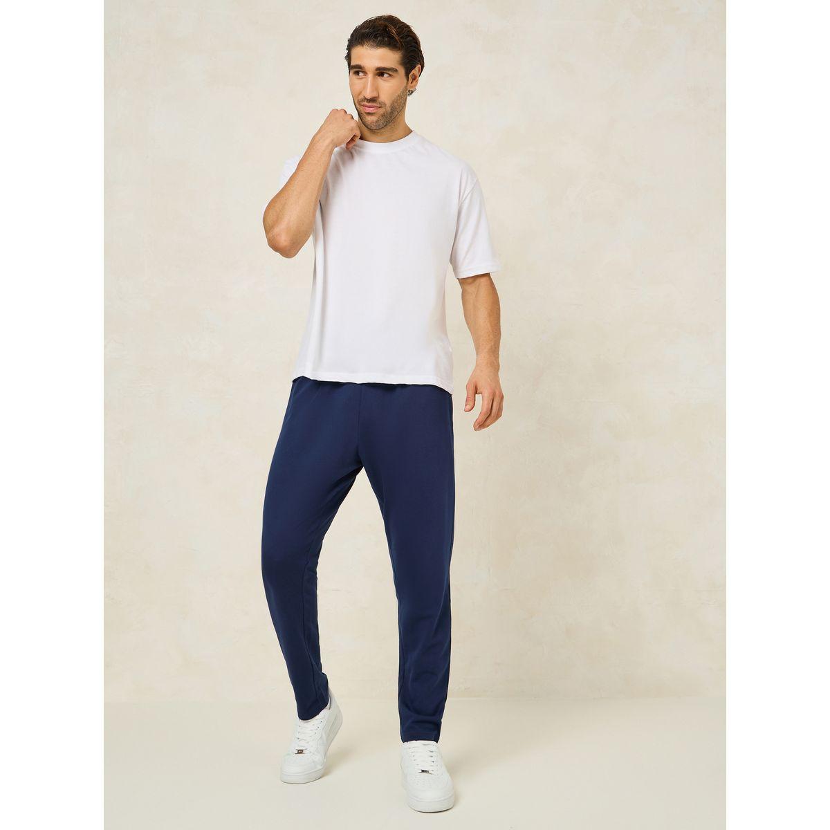 Styli Eco Earth Slim Terry Open Hem Jogger with Welt Pockets-men-clothing-bottoms-joggers-image-2