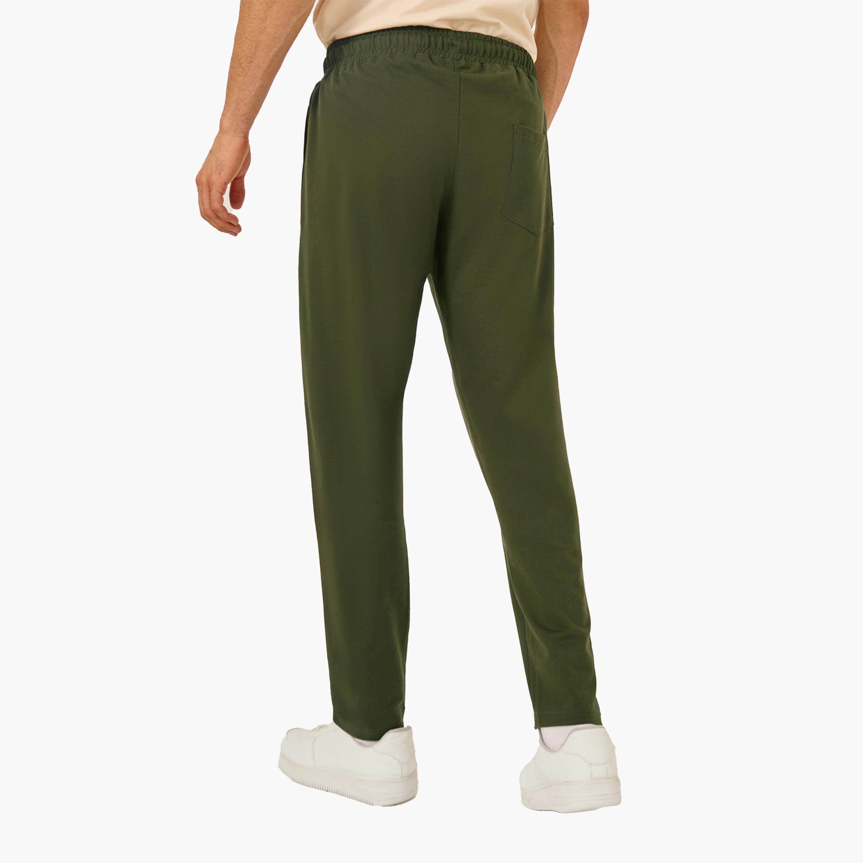 Styli Eco Earth Slim Terry Open Hem Joggers with Welt Pockets-men-clothing-bottoms-joggers-image-4