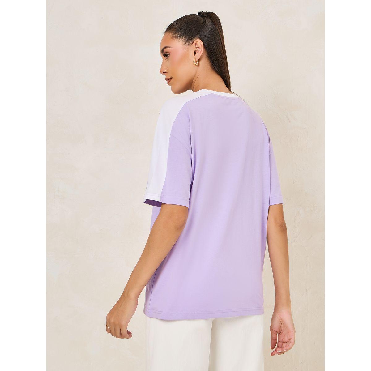 Styli Oversized Athlete Girl Slogan Round Neck T-Shirt-women-clothing-tshirts-image-5
