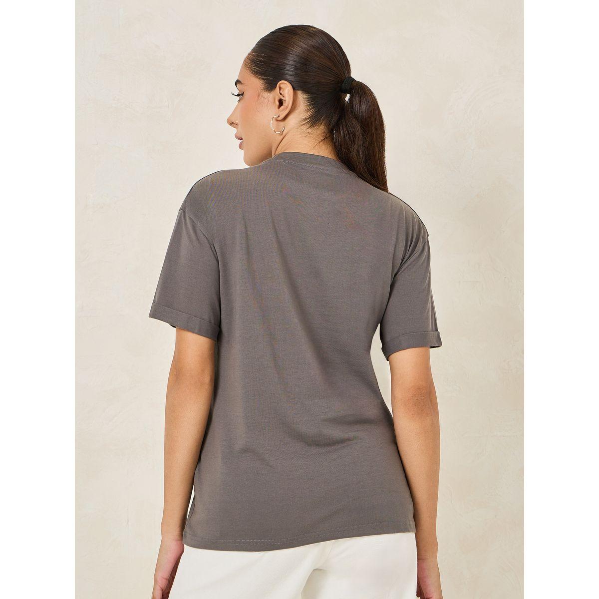 Styli Oversized Brooklyn Slogan Turn-Up Sleeves T-Shirt-women-clothing-tshirts-image-4