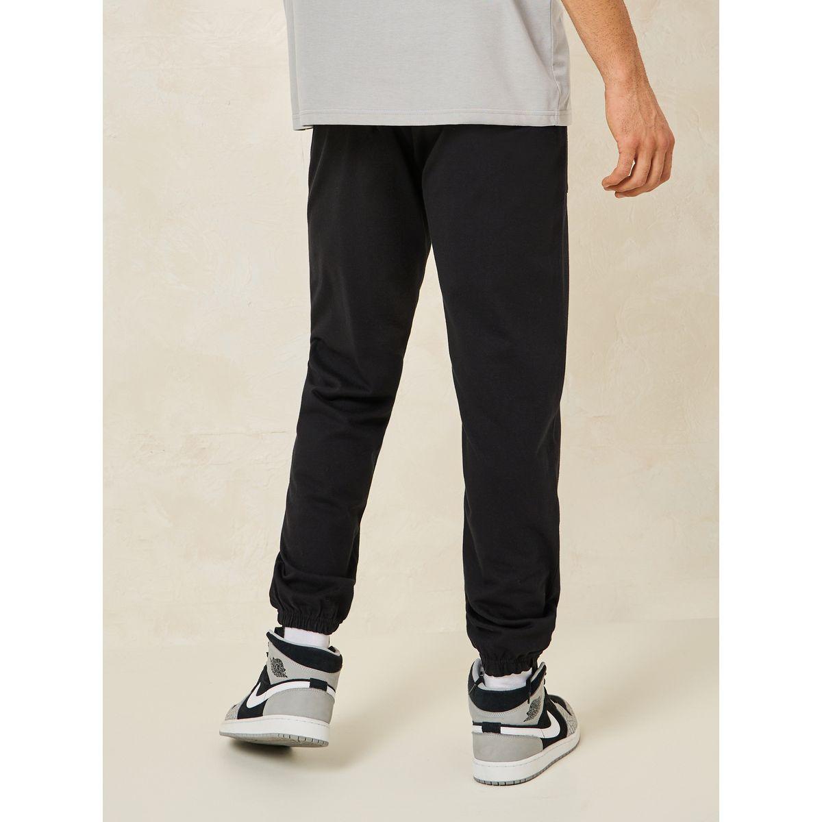 Styli Oversized Terry Jogger with Panel Pocket & Elasticated Cuff-men-clothing-bottoms-joggers-image-4
