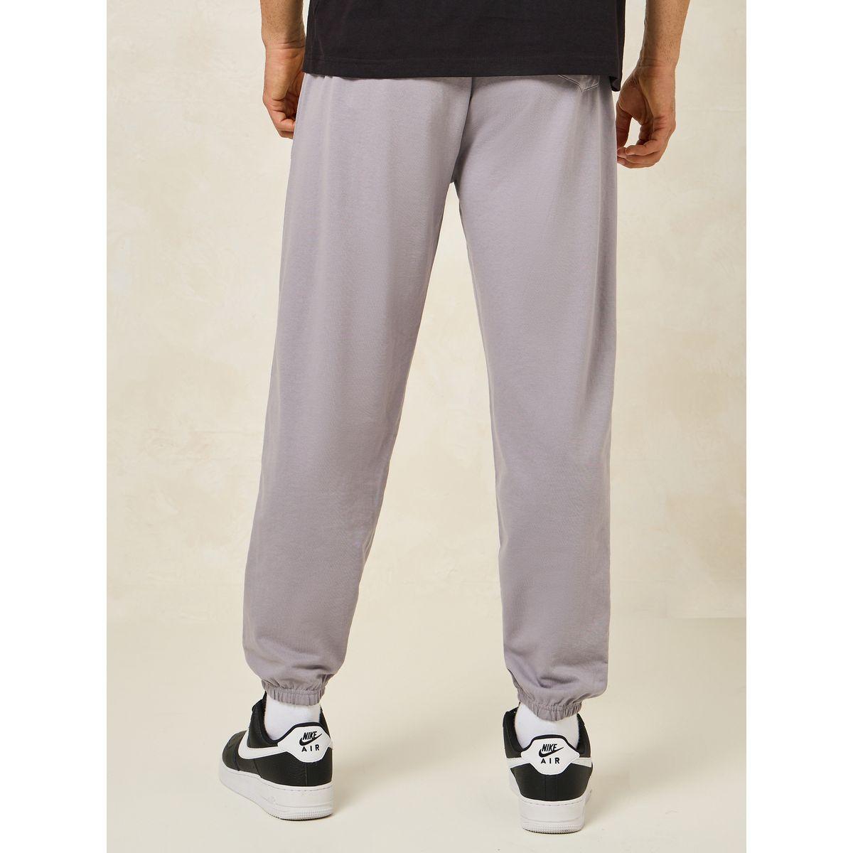 Styli Oversized Terry Jogger with Panel Pocket & Elasticated Cuff-men-clothing-bottoms-joggers-image-4