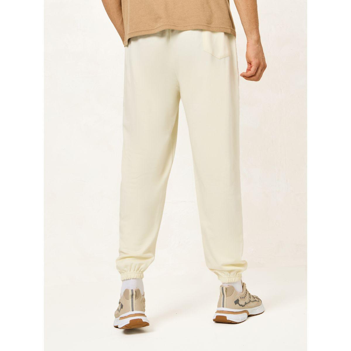 Styli Oversized Terry Jogger with Panel Pocket & Elasticated Cuff-men-clothing-bottoms-joggers-image-4