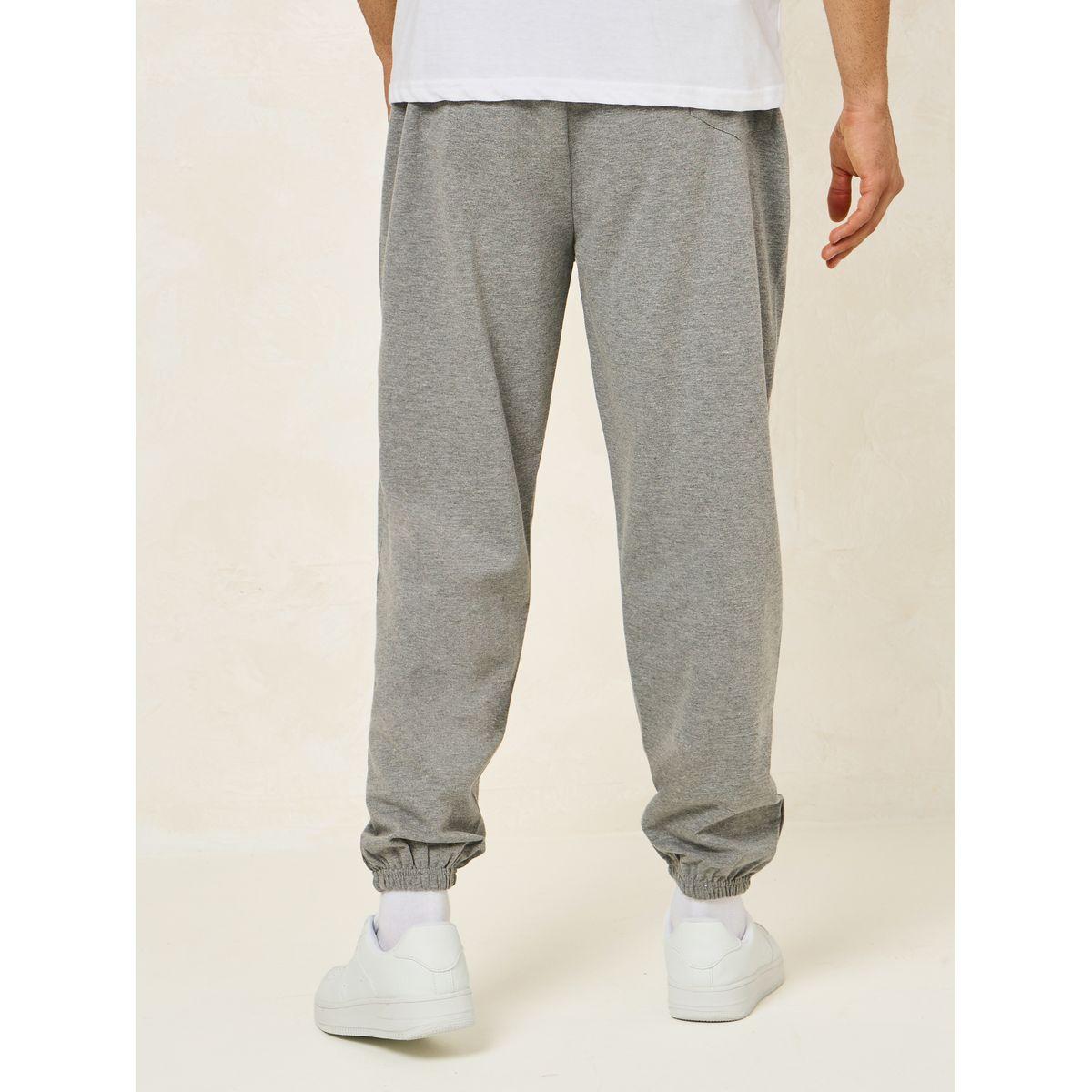 Styli Oversized Terry Jogger with Panel Pocket & Elasticated Cuff-men-clothing-bottoms-joggers-image-4