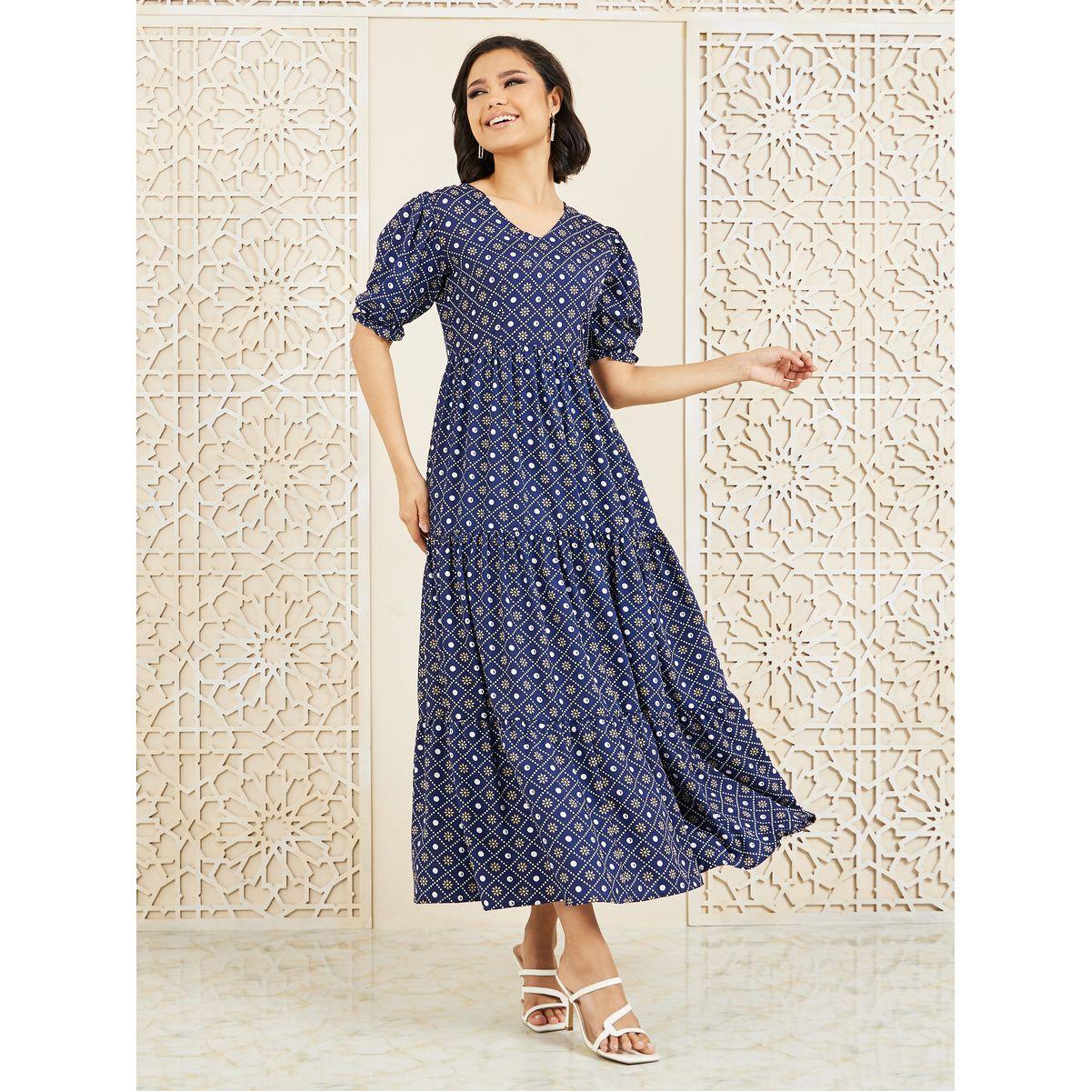 Styli Bohemian Print Tiered Maxi Dress-women-clothing-dresses-image-2