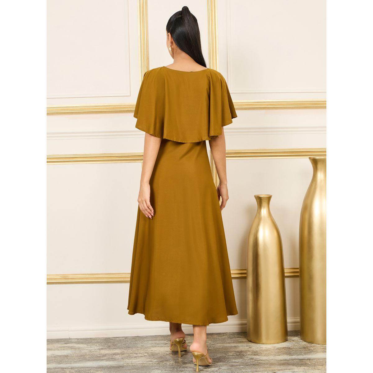 فستان طويل بنمط رداء مع حافة واسعة-women-clothing-dresses-image-4