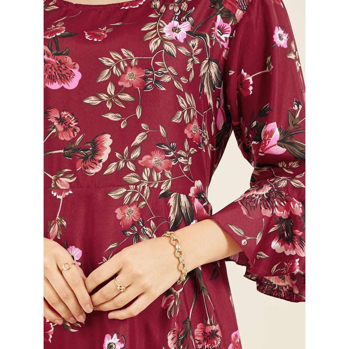 Styli Floral Print A-line Maxi Dress-women-clothing-dresses-image-3