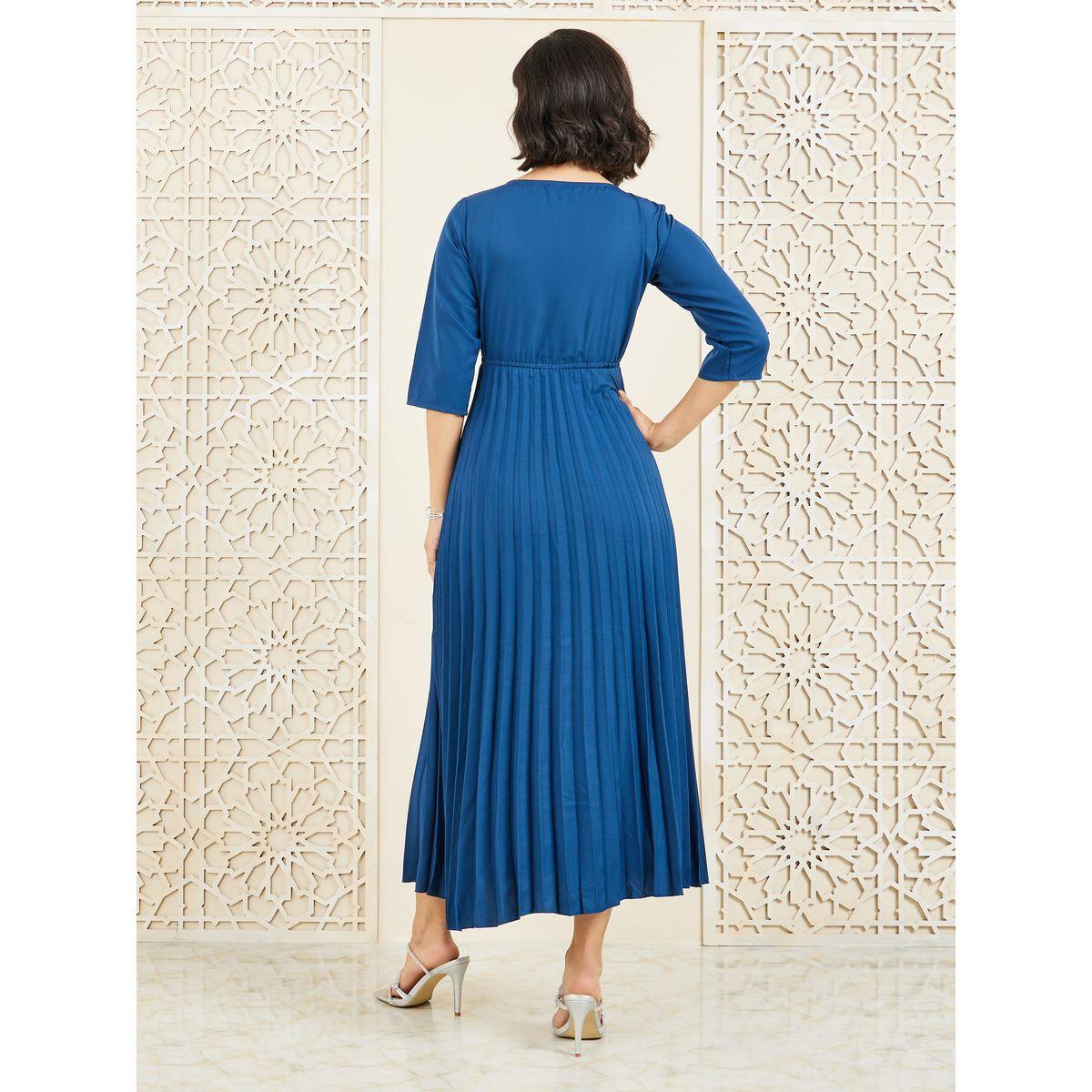 Styli Accordion Pleated A-line Maxi Dress-women-clothing-dresses-image-4