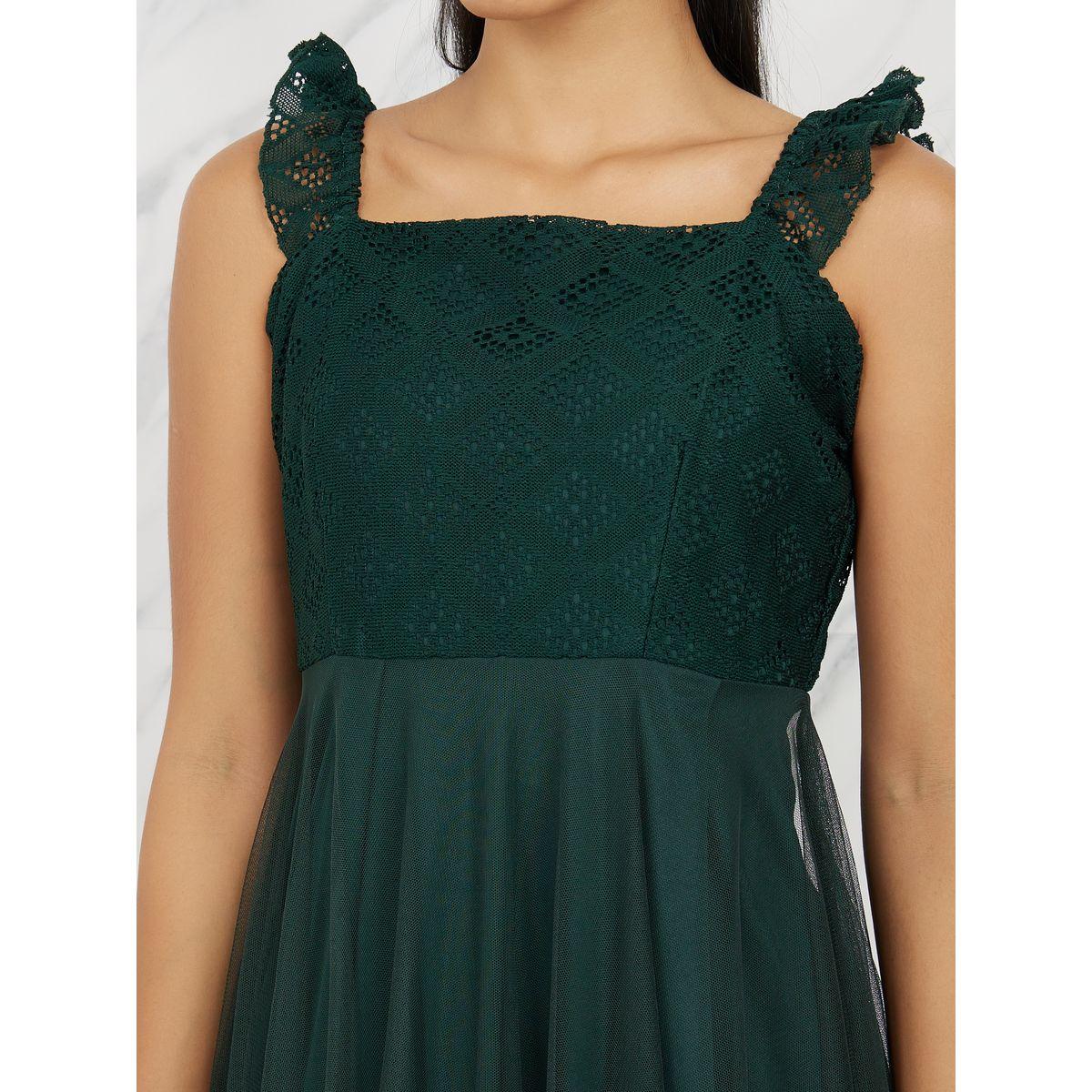 Styli Schiffli Ruffle Strappy Mesh A-Line Maxi Dress-women-clothing-dresses-image-3