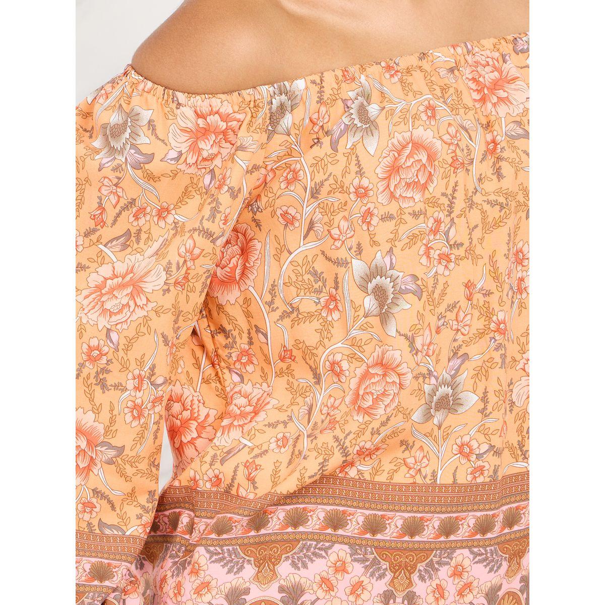 Styli Bohemian All Over Print Off Shoulder Blouse-women-clothing-shirtsandblouses-blouses-image-3