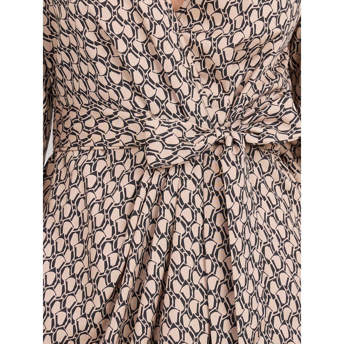 Styli All Over Print Wrap Knee Length Dress-women-clothing-dresses-image-3