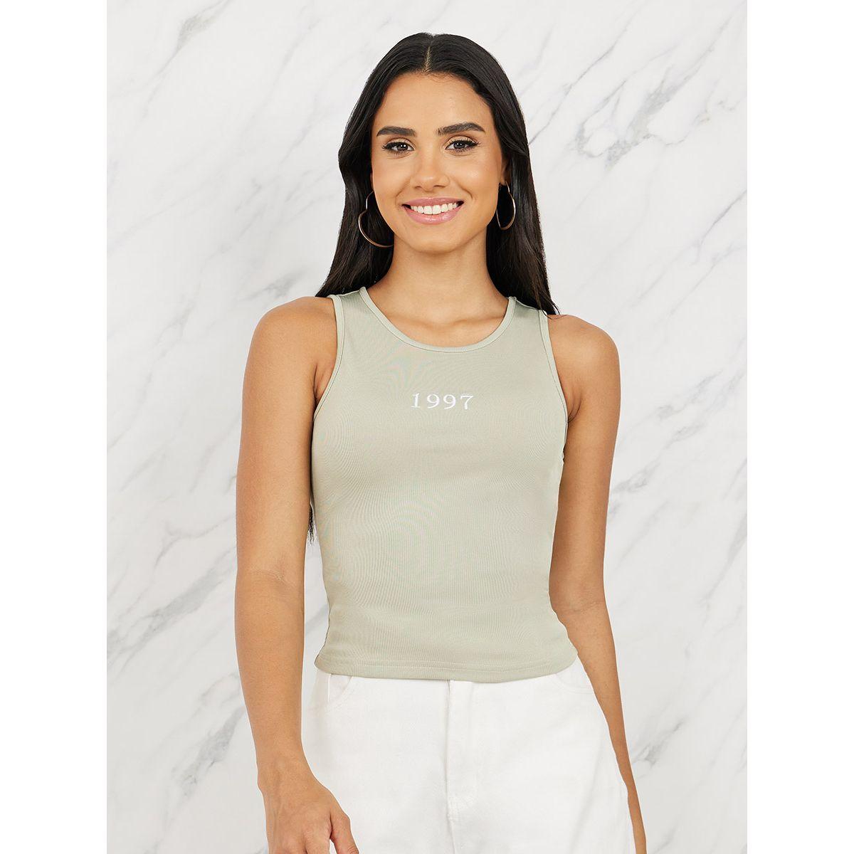 بلوزة بلا اكمام بتفاصيل مُطرّزة-women-clothing-tshirts-image-2