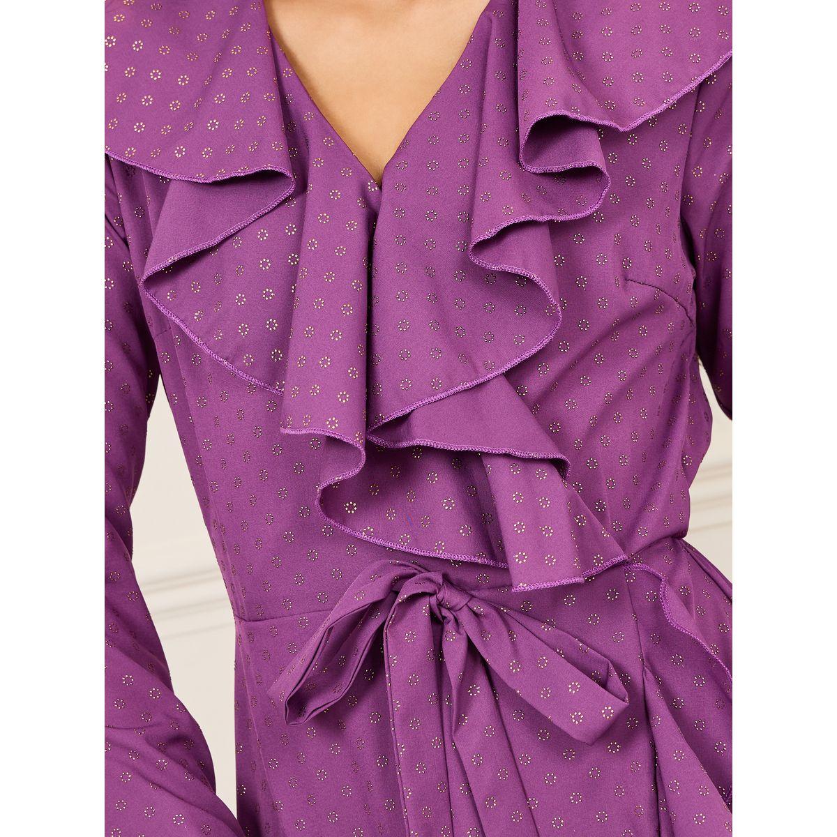 فستان طويل بحافة غير متماثلة الطول-women-clothing-dresses-image-3