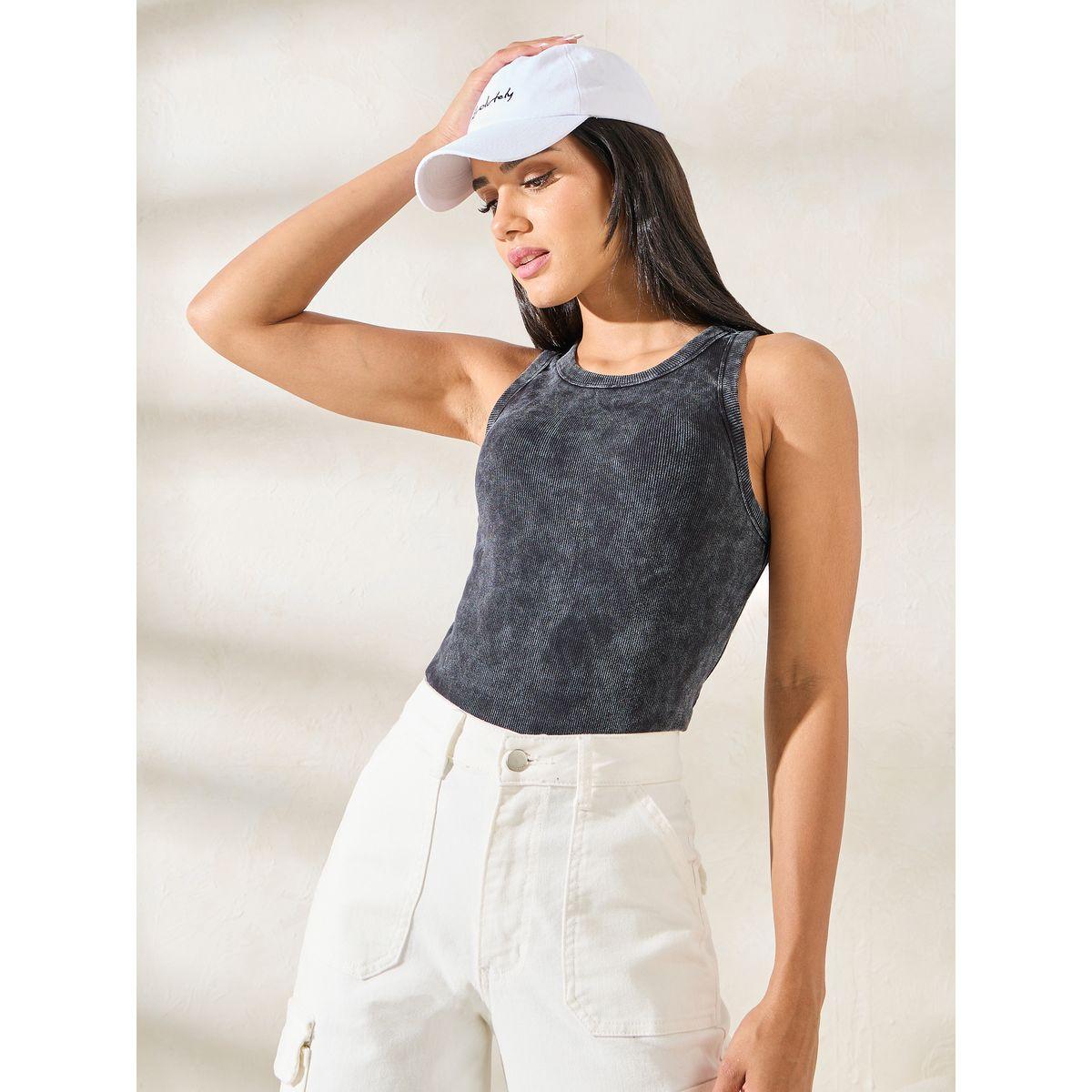 بلوزة بلا اكمام بنمط ريسر باك-women-clothing-tshirts-image-3