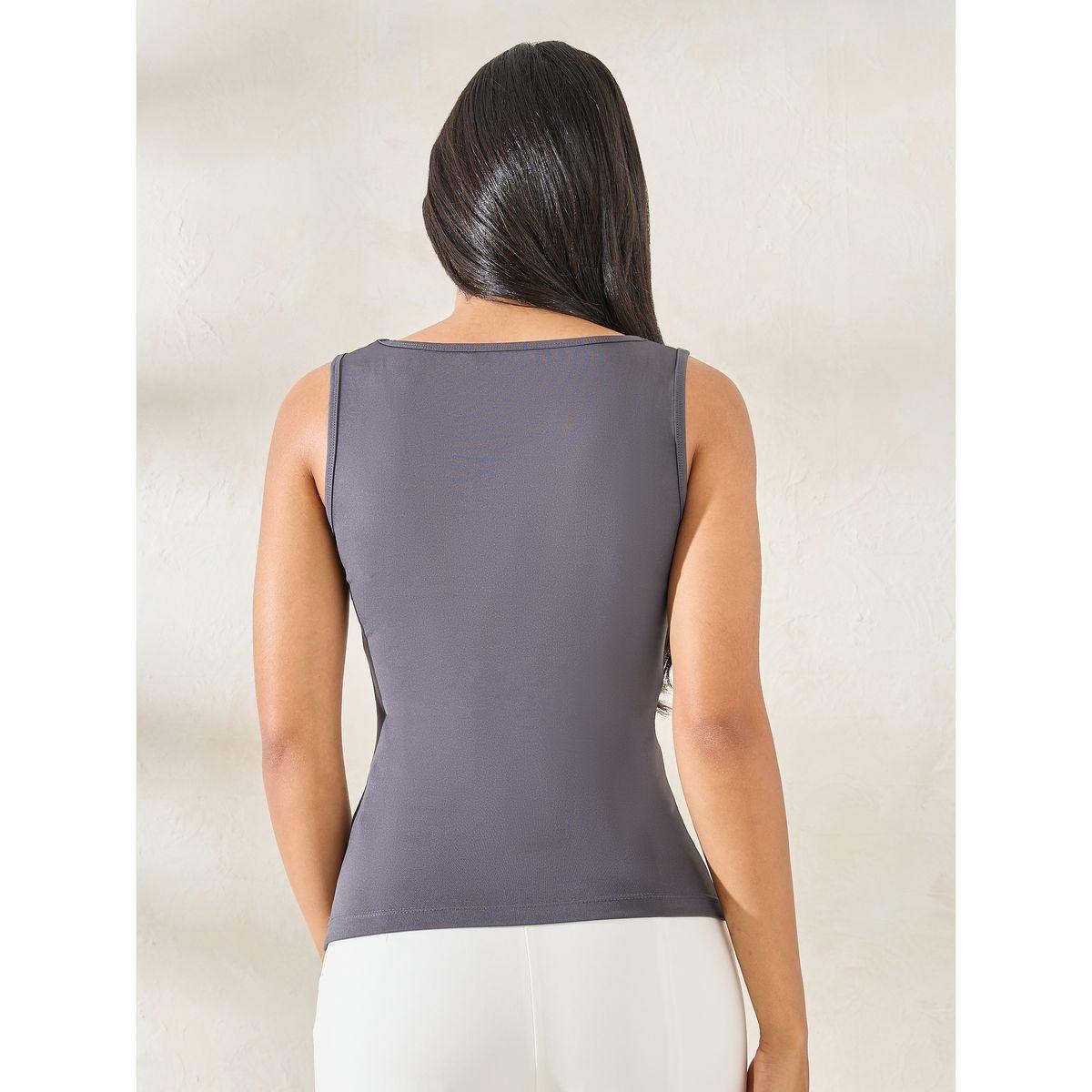 بلوزة بلا اكمام بقصة سليم فت-women-clothing-tshirts-image-1