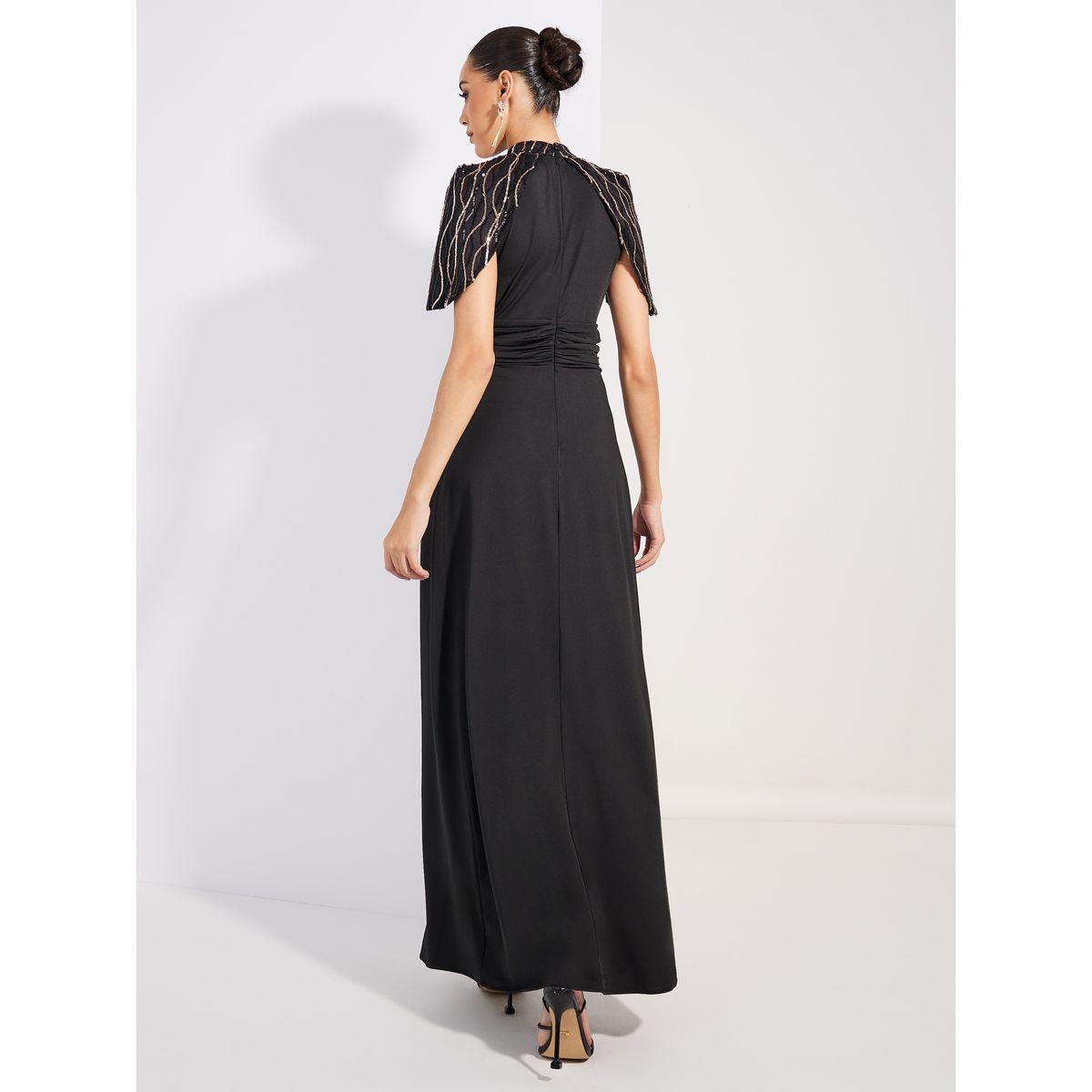 فستان ماكسي مزخرف من كيب إمباير من ستيلي ليمتد-women-clothing-dresses-image-4