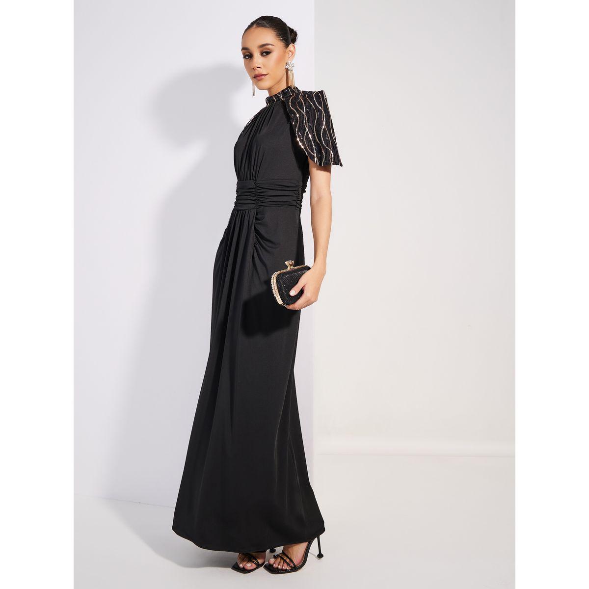 فستان ماكسي مزخرف من كيب إمباير من ستيلي ليمتد-women-clothing-dresses-image-5