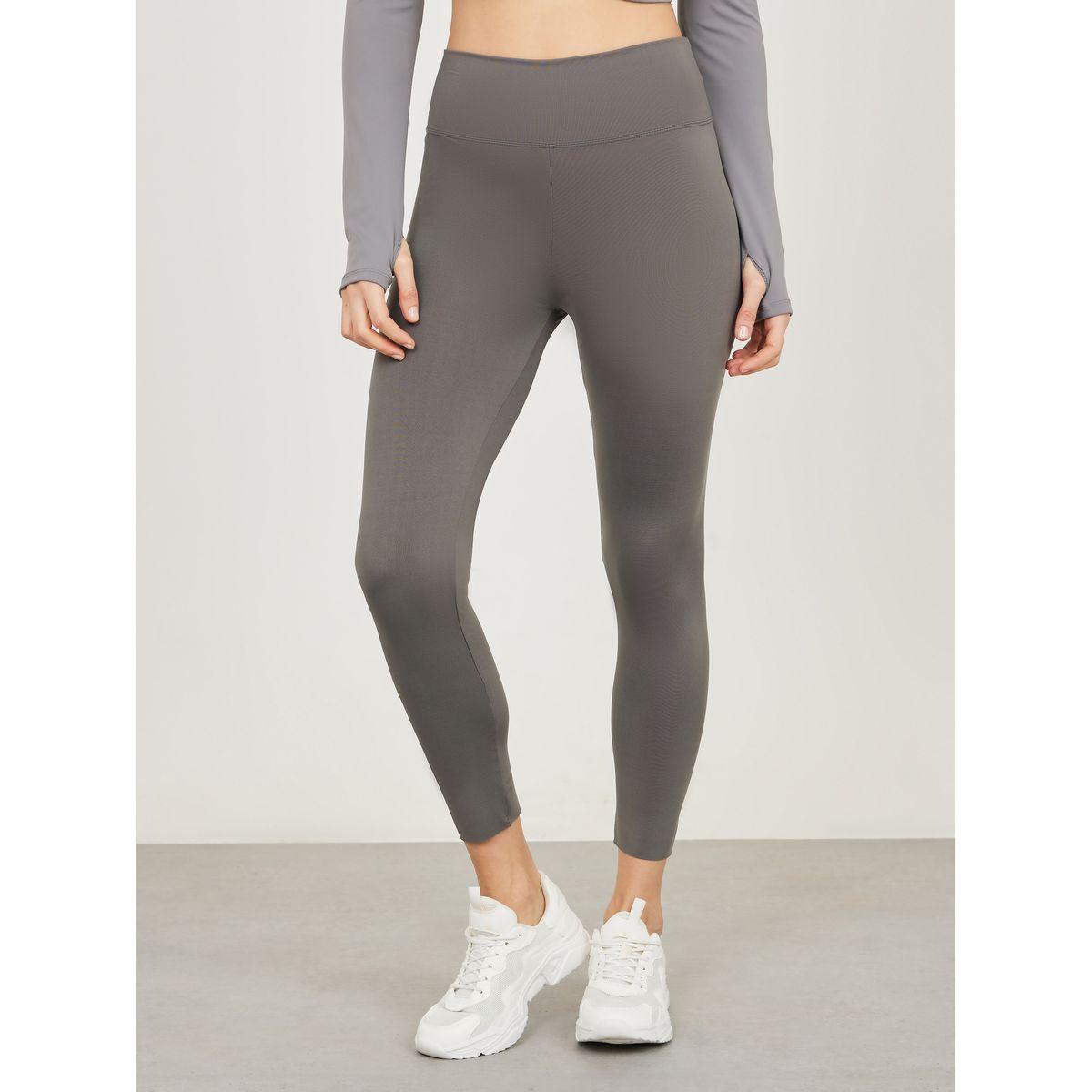 Styli High Rise Solid Ankle Length Legging-women-clothing-bottoms-leggings-image-1