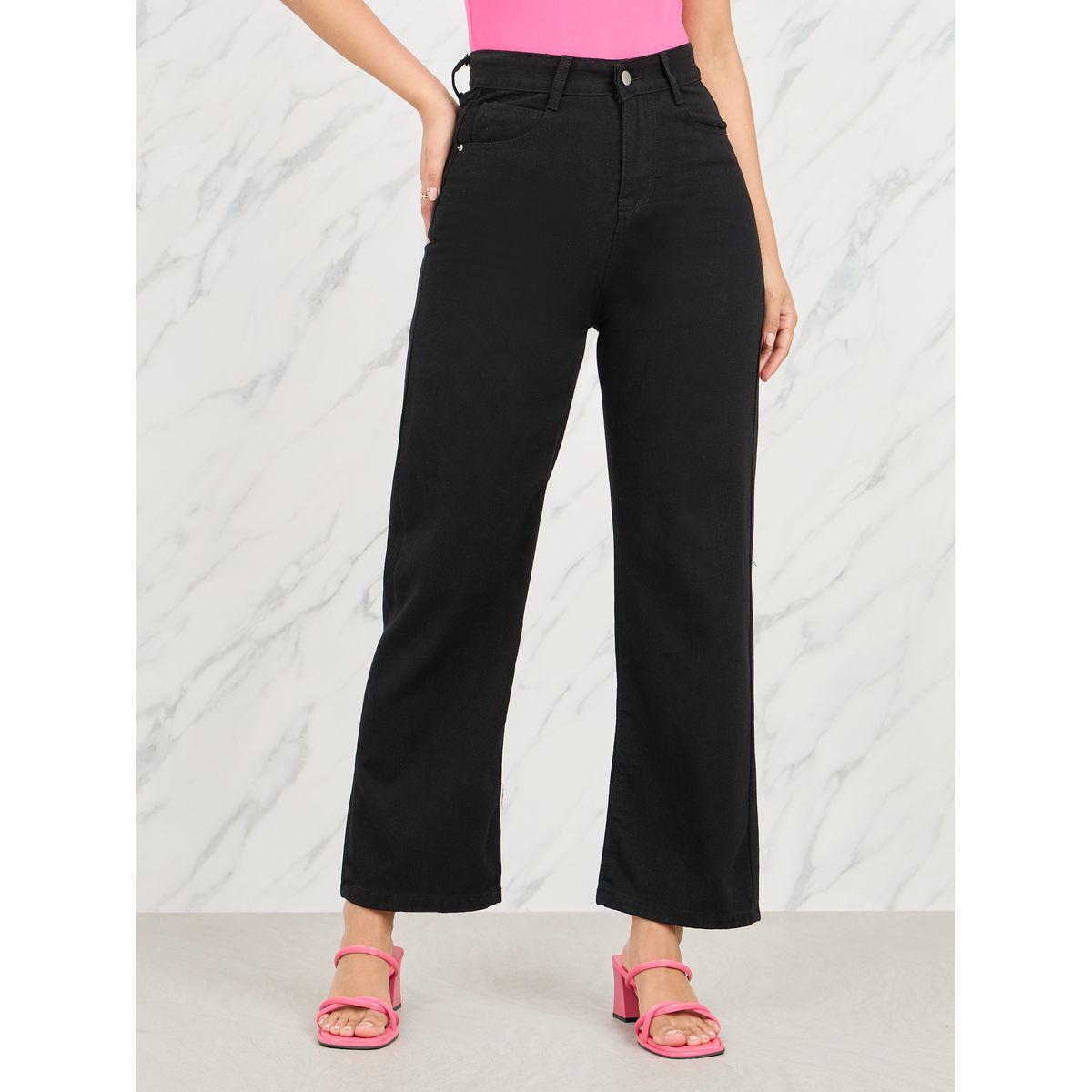 Styli High Rise Straight Leg Jeans-women-clothing-bottoms-jeans-image-1