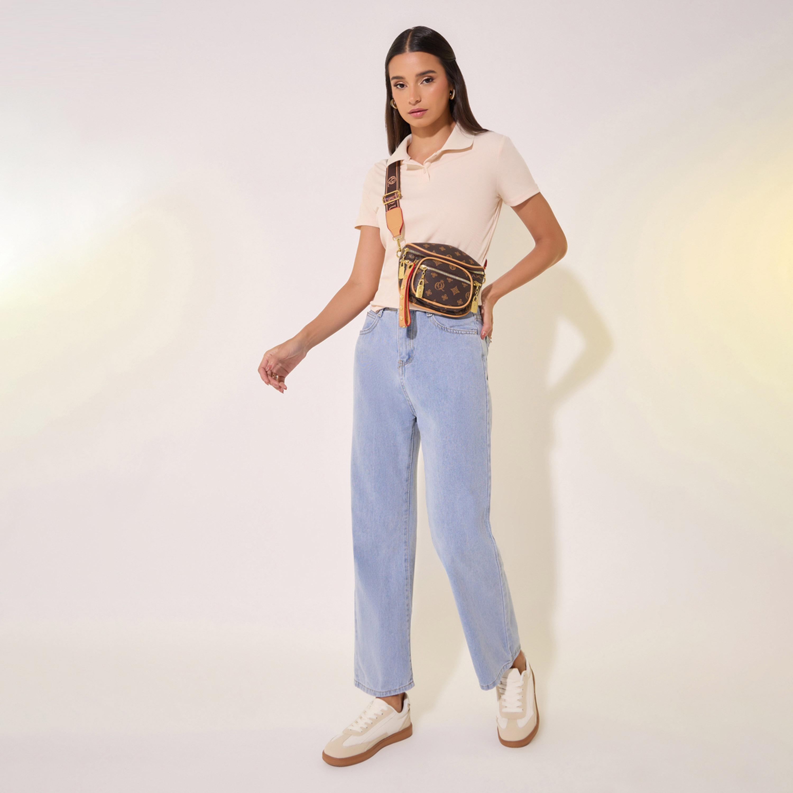 Styli Mid-Rise Straight Leg Faded Jeans-women-clothing-bottoms-jeans-image-1